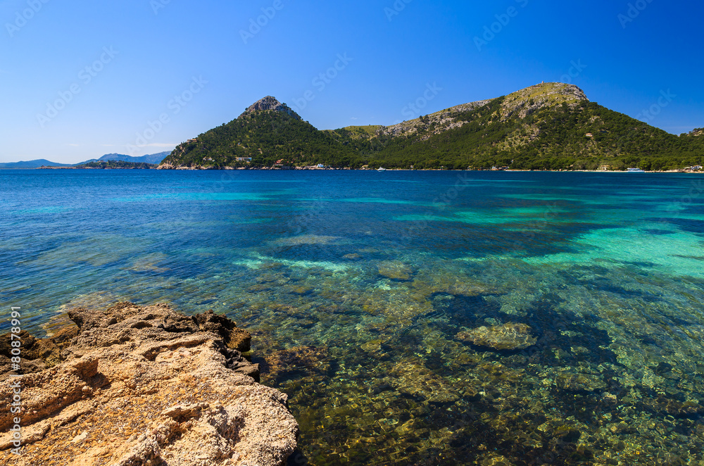 Beautiful coast of Majorca island at Cap Formentor, Spain