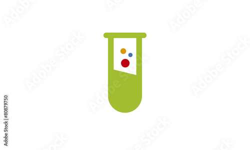 logo o icono de quimica