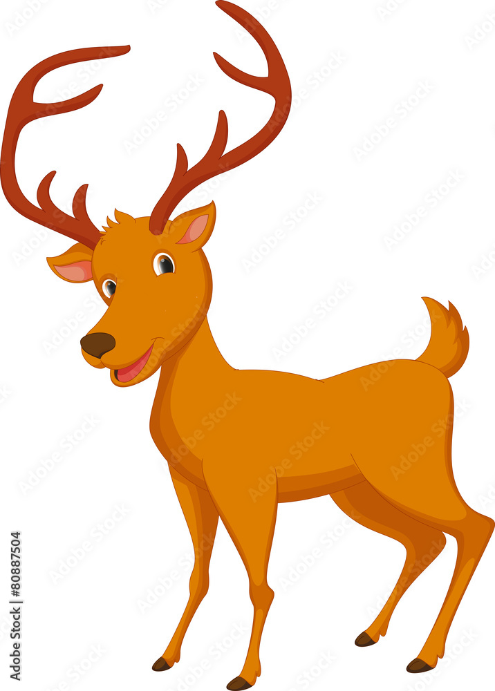 cute deer cartoon cute deer cartoon