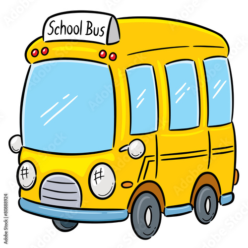 Vector illustration of School bus