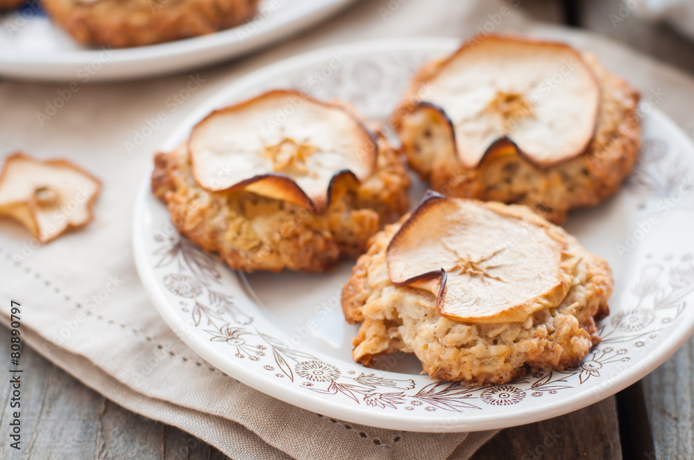 Apple Oat Cookies