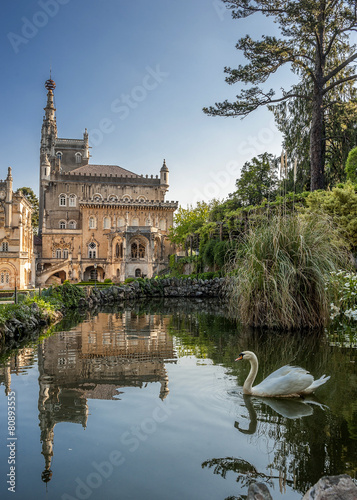 Portugal Buçaco . Royal hunting castle. photo