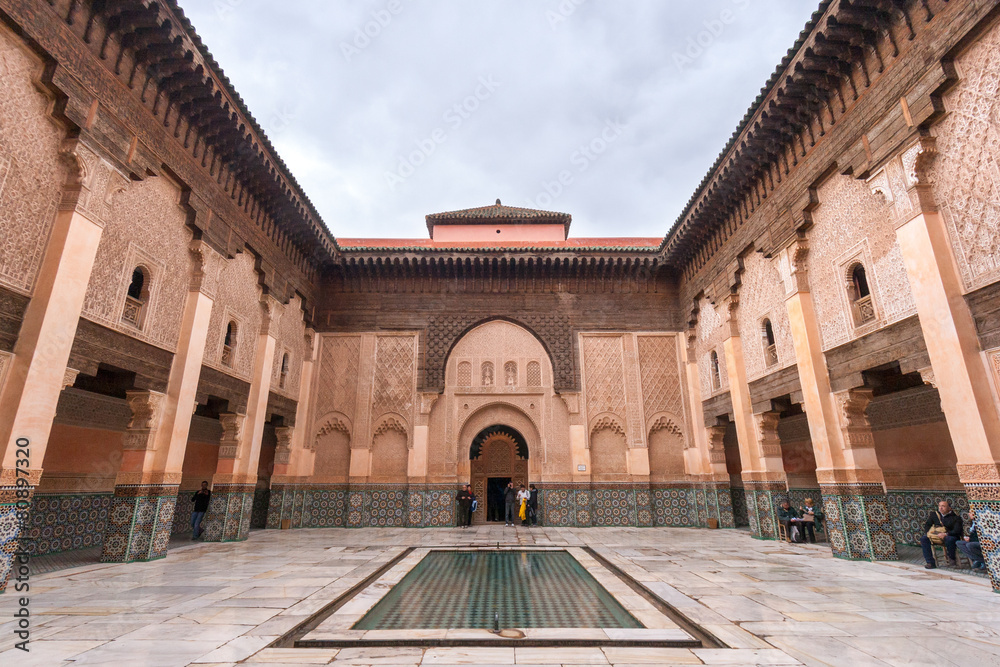 Fototapeta premium Madrassa in Marrakech, Morocco
