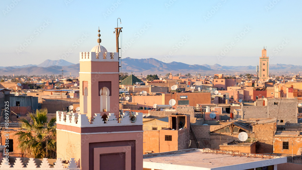 Naklejka premium Marrakesz, Maroko