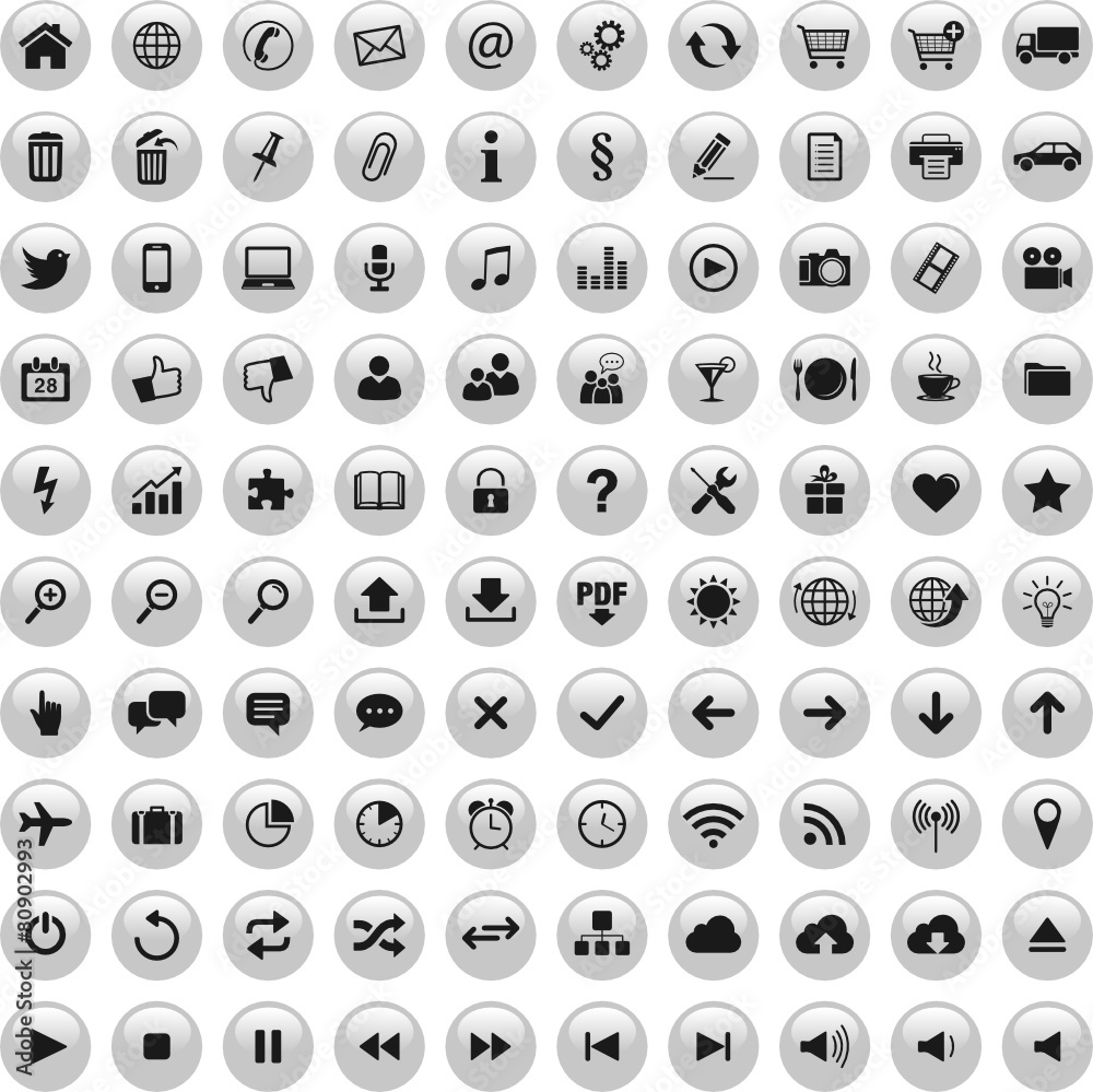 Icons / Buttons Icons / Buttons