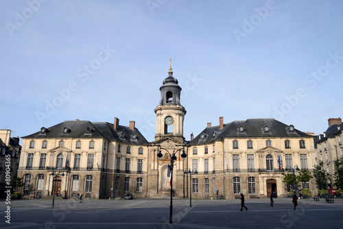 Fototapeta Naklejka Na Ścianę i Meble -  Hôtel de ville de Rennes