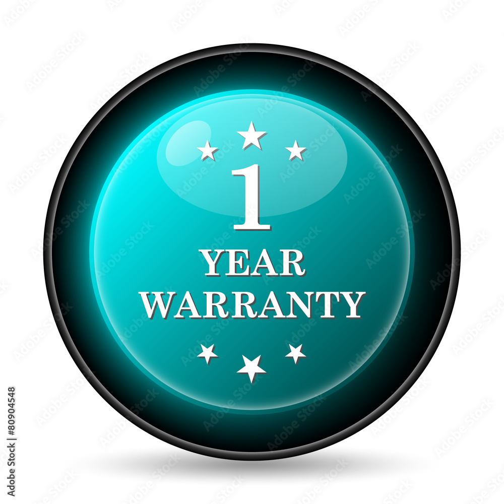 1 year warranty icon 1 year warranty icon