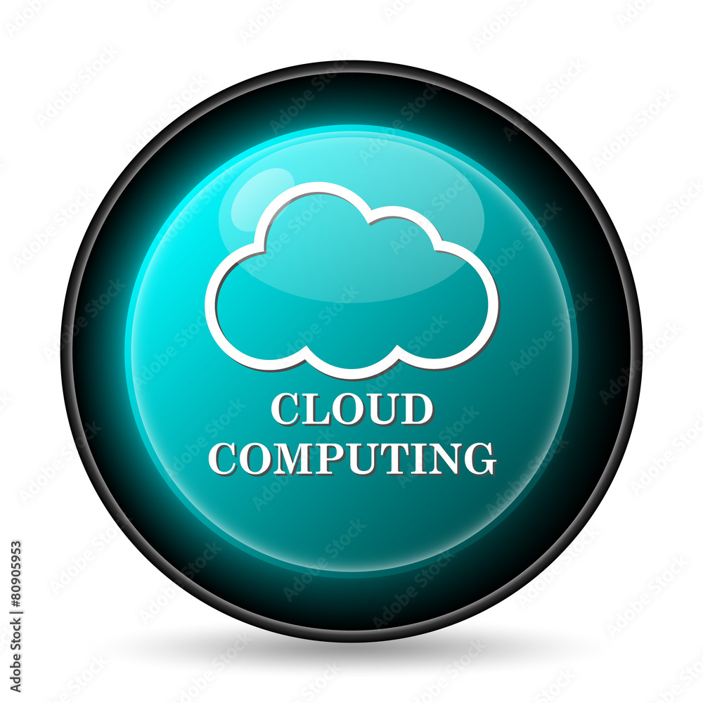 Cloud computing icon Cloud computing icon