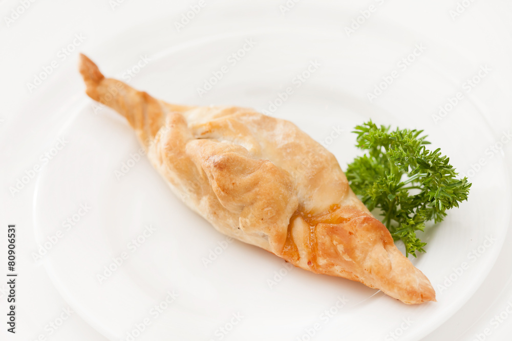 pasty with meat