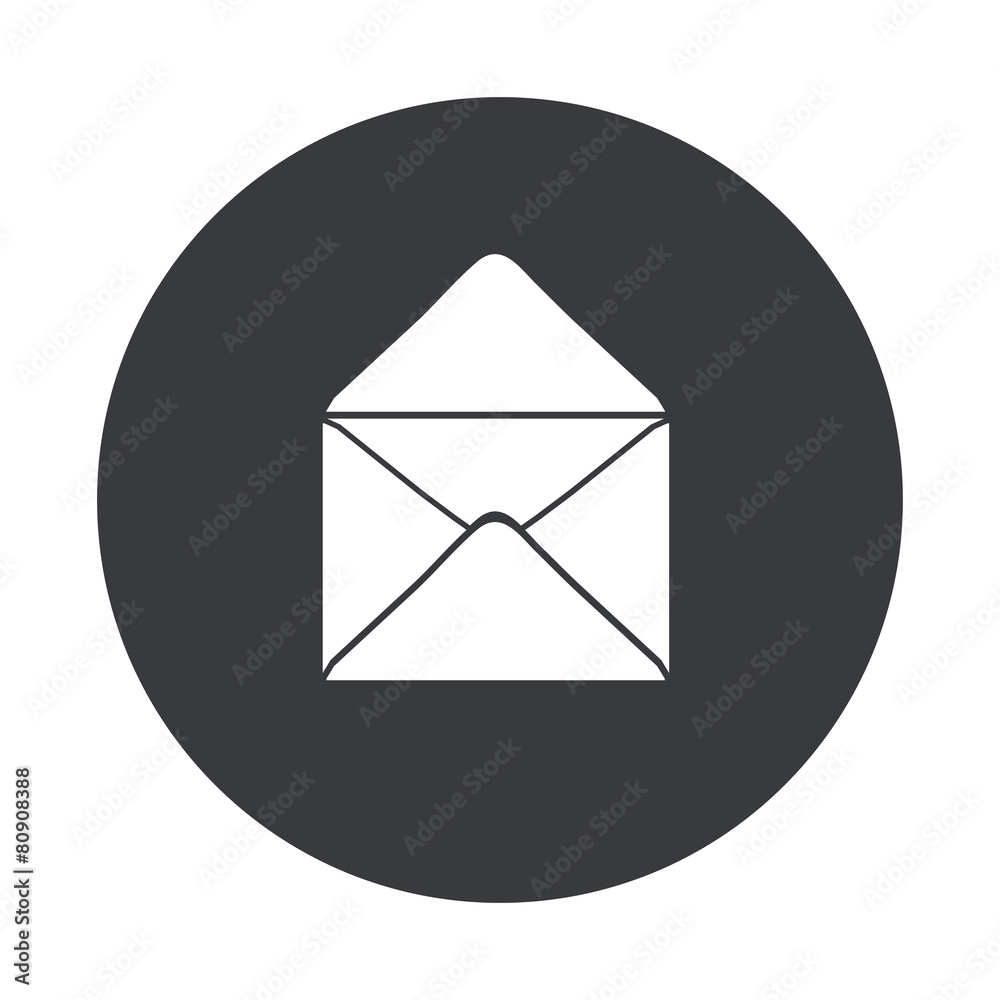 Vector modern gray circle icon Vector modern gray circle icon