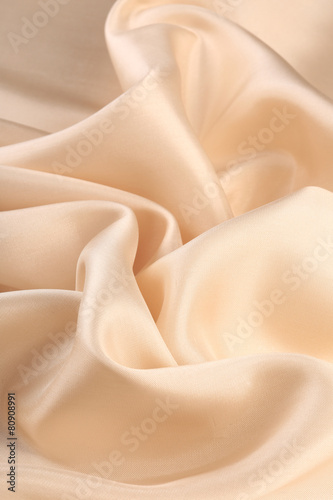 pale cream silk