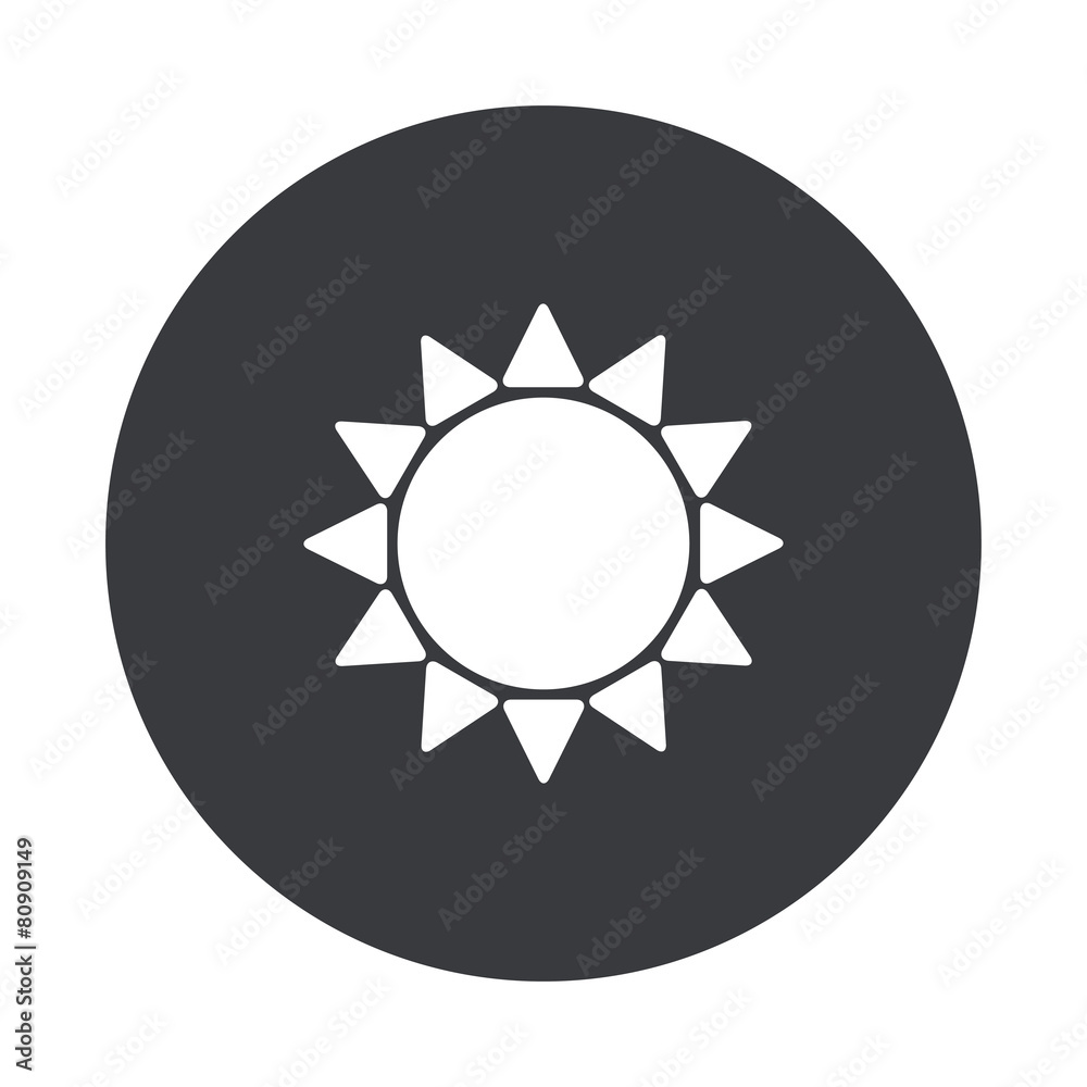 Vector modern gray circle icon Vector modern gray circle icon