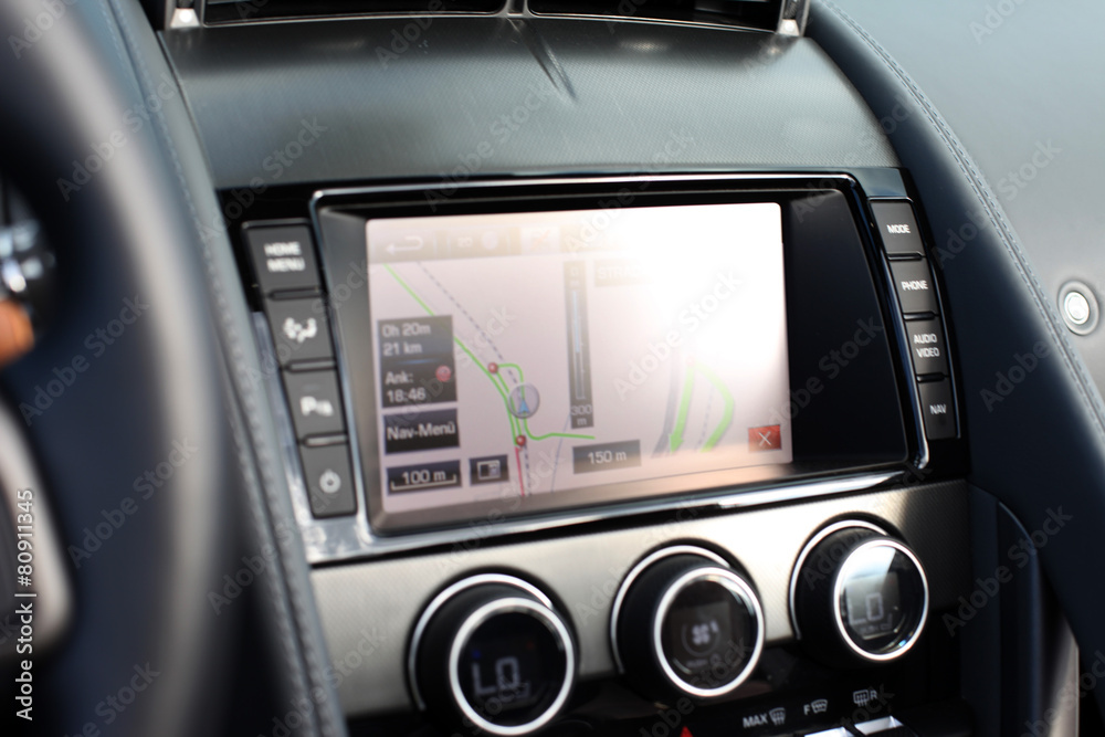 Sportwagen Navigation