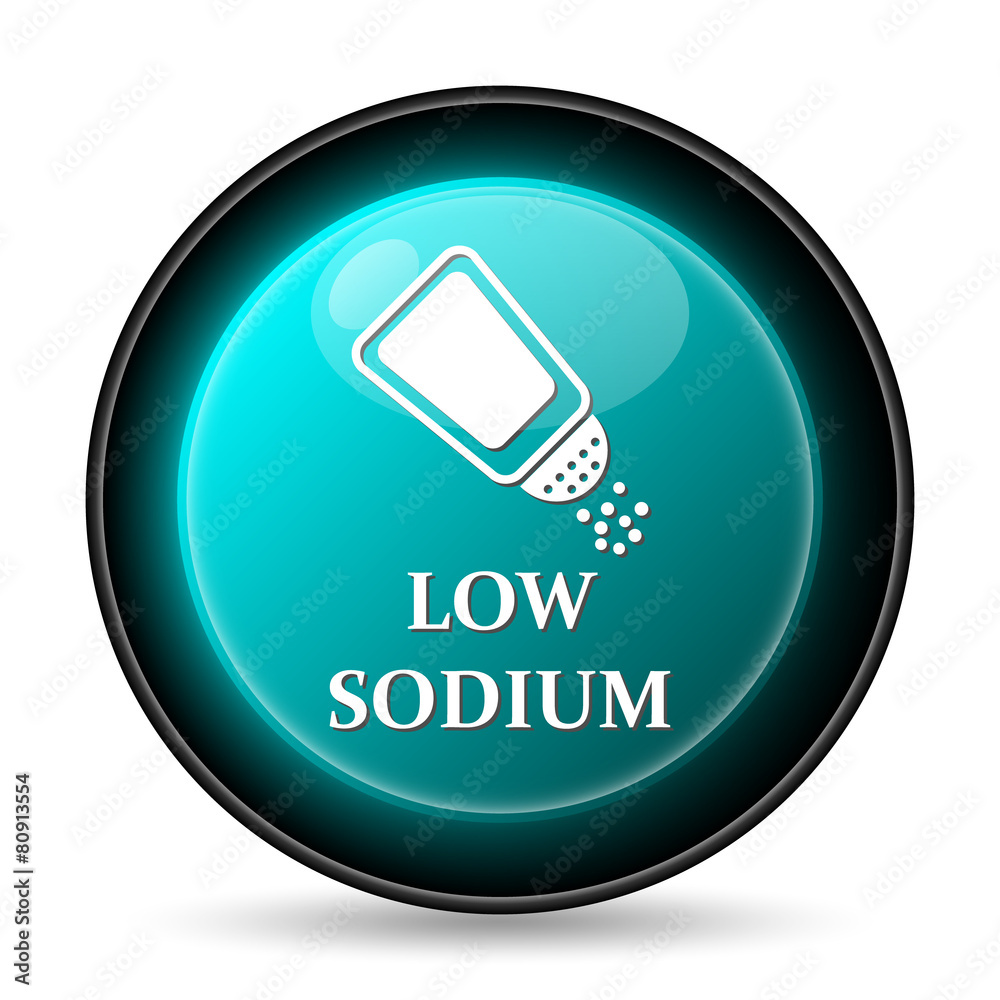 Low sodium icon