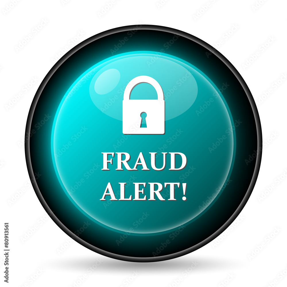 Fraud alert icon Fraud alert icon