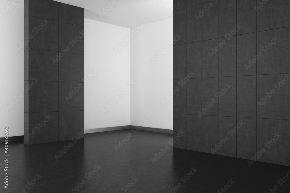 empty modern bathroom with gray tiles and dark floor empty modern bathroom with gray tiles and dark floor