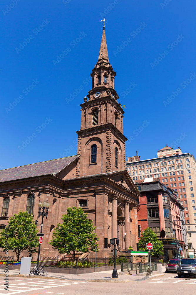 Boston Arlington Street Church in Massachusetts