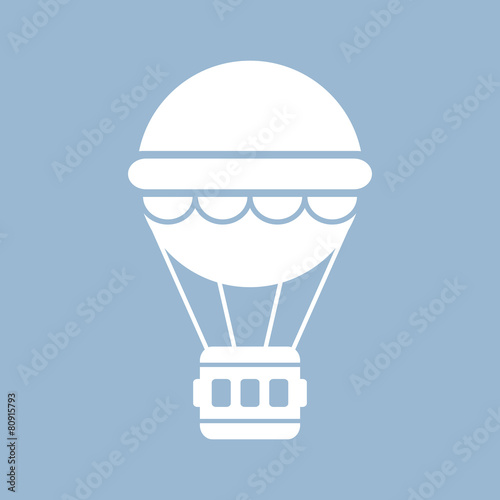 Hor air balloon icon