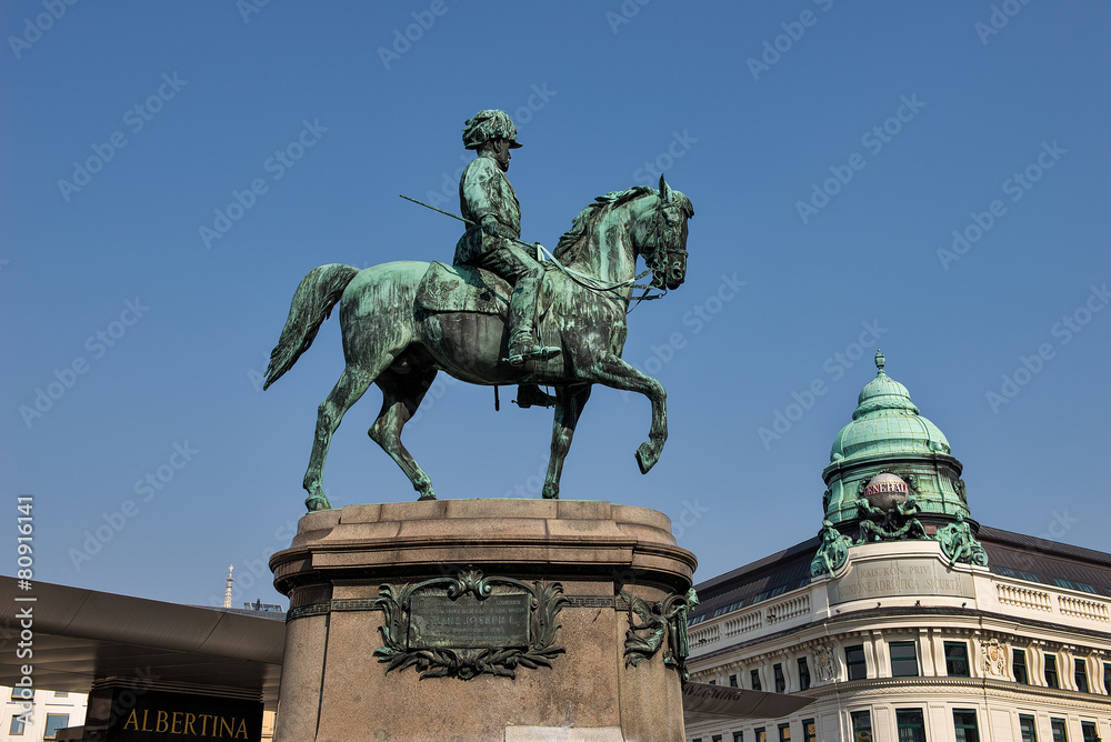 Erzherzog Albrecht Statue in Wien