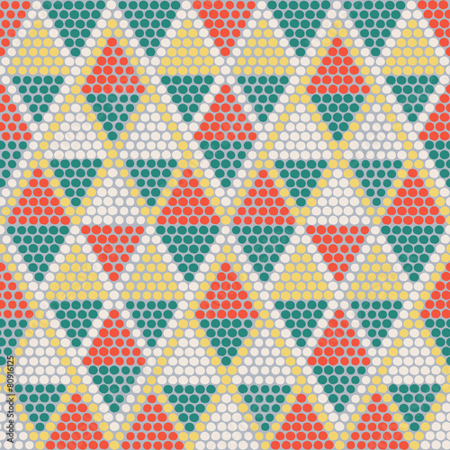 Traditional Ethnic African Ornament. Seamless vector pattern. Be