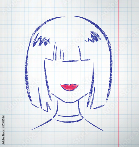 Female avatar.