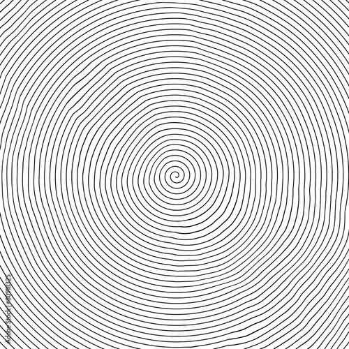 black and white spiral