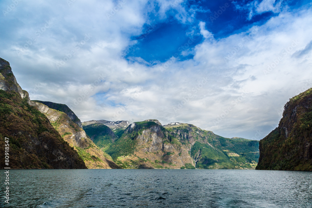 Obraz premium Sognefjord in Norway