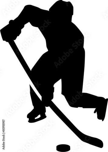 Photography Hockey Player in Action
