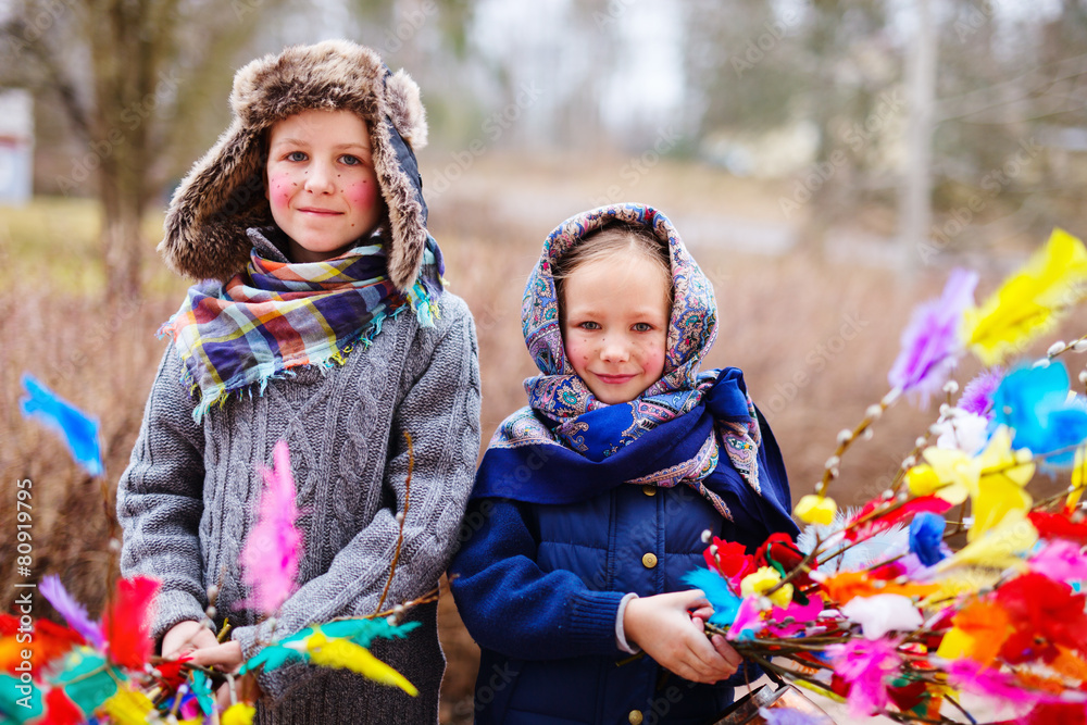 Fototapeta premium Easter in Finland