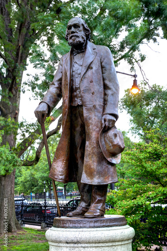 Boston Common Edward Everett Hale monument photo