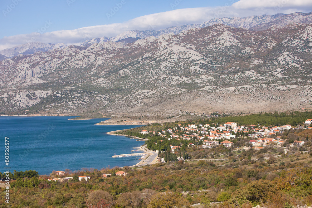 landscape of Croatia