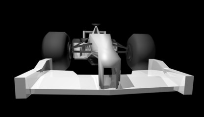 Fototapete Motorsport white car  © RATOCA