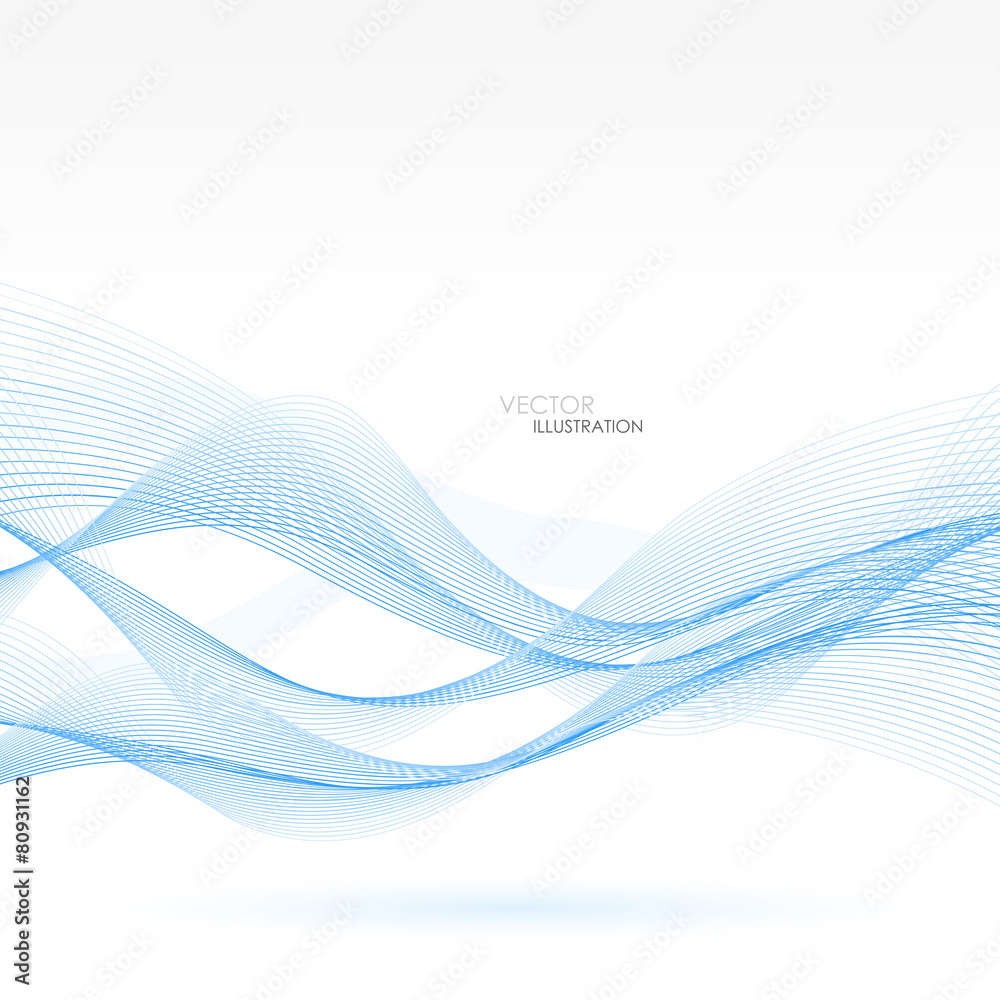 Abstract background with blue lines. Vector Illustration Abstract background with blue lines. Vector Illustration
