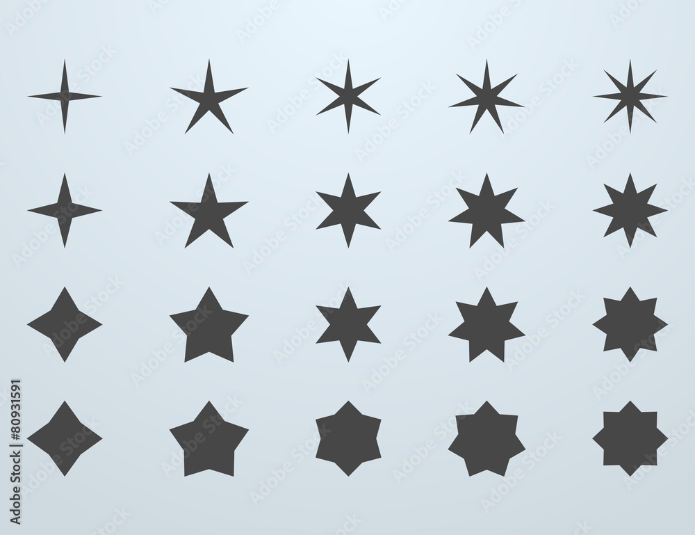 Set of stars Set of stars