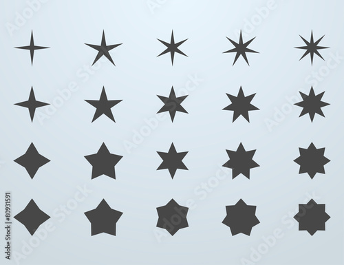 Set of stars