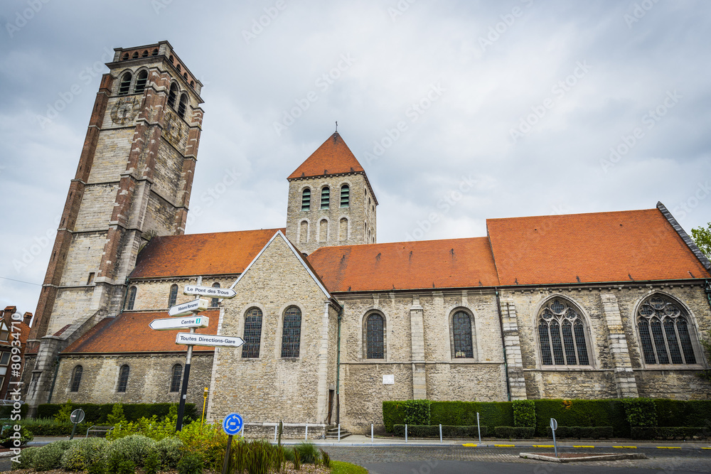 Saint Brise Church in Tournai, Belgium Saint Brise Church in Tournai, Belgium