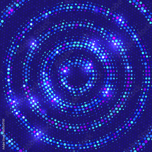 Disco lights.