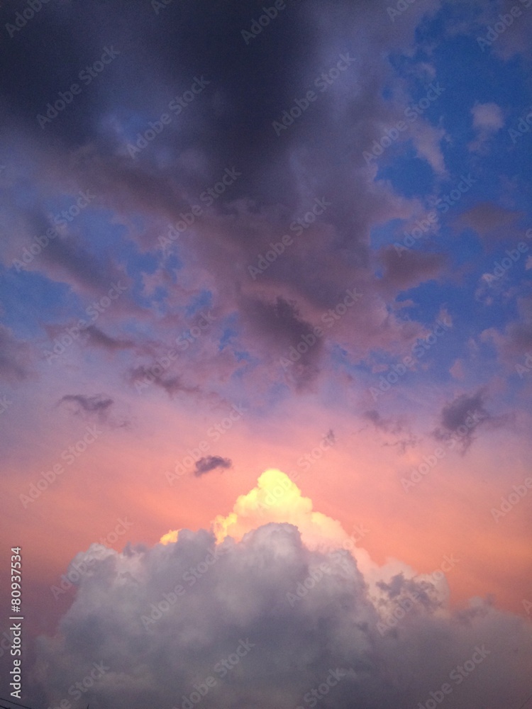 Fototapeta premium Al otro lado del aterdecer