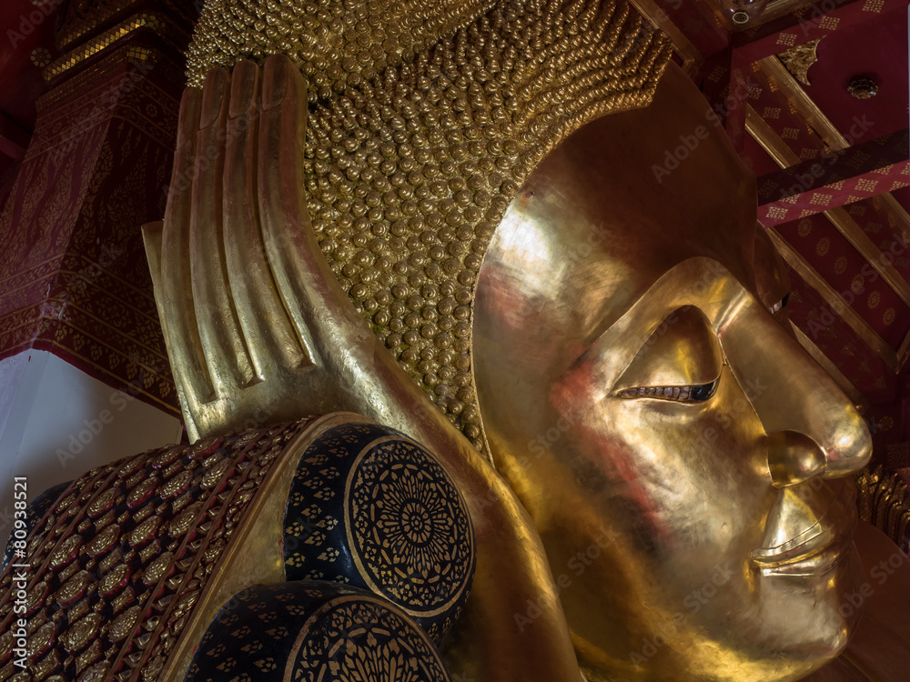 Buddha at Wat Pa Mok Worawihan, Ang Thong, Thailand