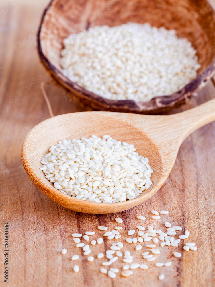Sesame - Natural spa ingrediente for Scrub and  skin care.
