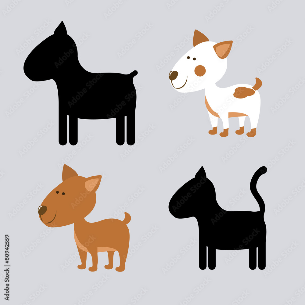 Love Pet design, vector illustration