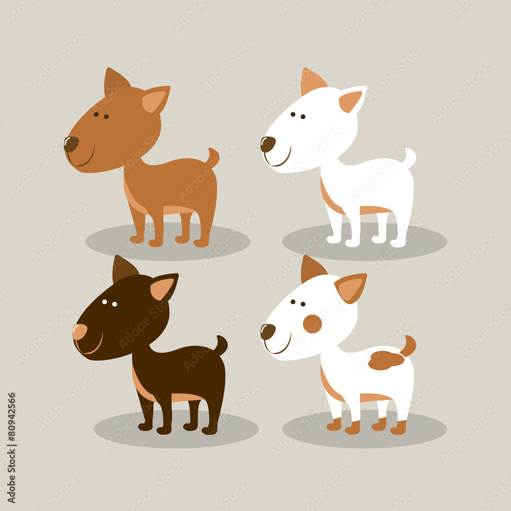 Love Pet design, vector illustration