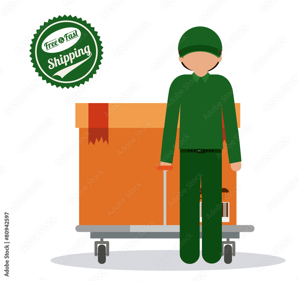 Delivery design, vector illustration Delivery design, vector illustration