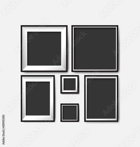 blank picture frame template