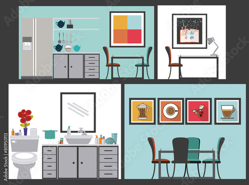 House areas design