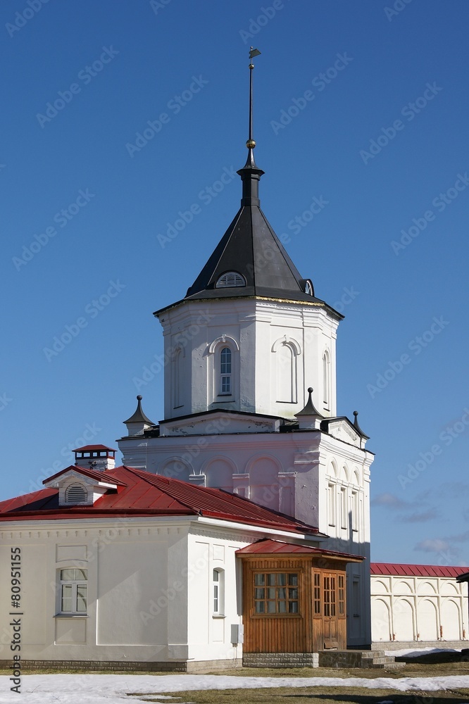 The Chapel in the tower of Trinity-Sergius Monastery in Varnica