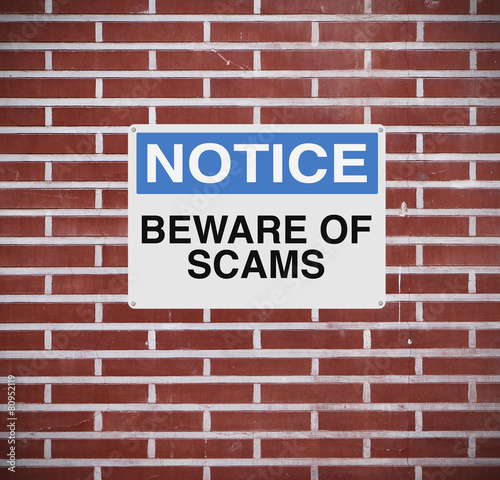 Beware of Scams