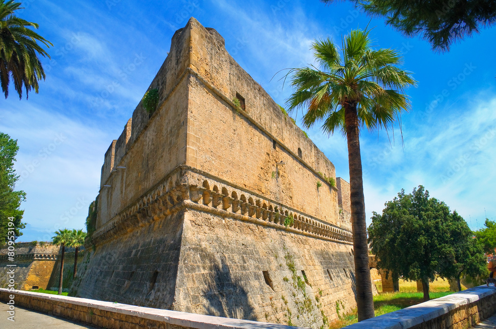 Swabian Castle of Bari. Puglia. Italy.