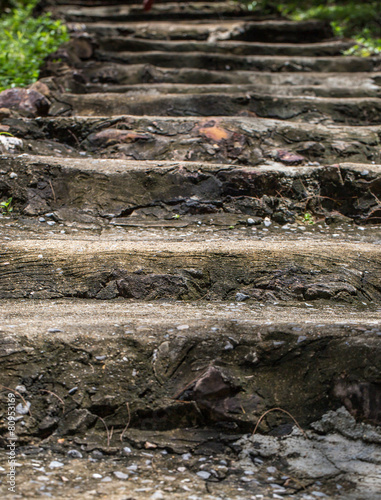 Stone staircase