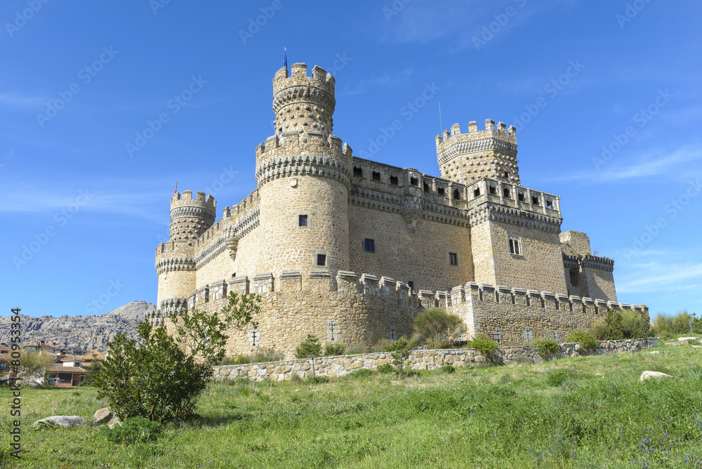 Castle of Manzanares el Real, Madrid, Spain Castle of Manzanares el Real, Madrid, Spain